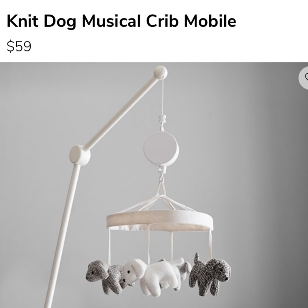 Pottery Barn Kids Dog Mobile